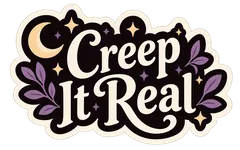 creep it real word sticker