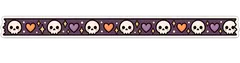 washi skulls sticker