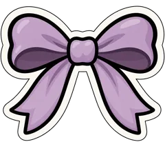 bow sticker
