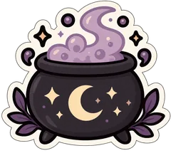 cauldron sticker
