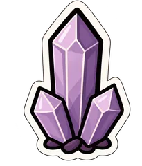 crystal sticker