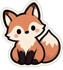 fox sticker
