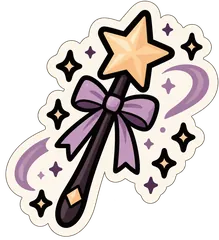 wand sticker